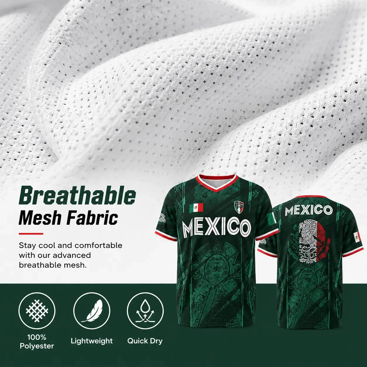 2026 Mexico Retro Pyramid Jersey