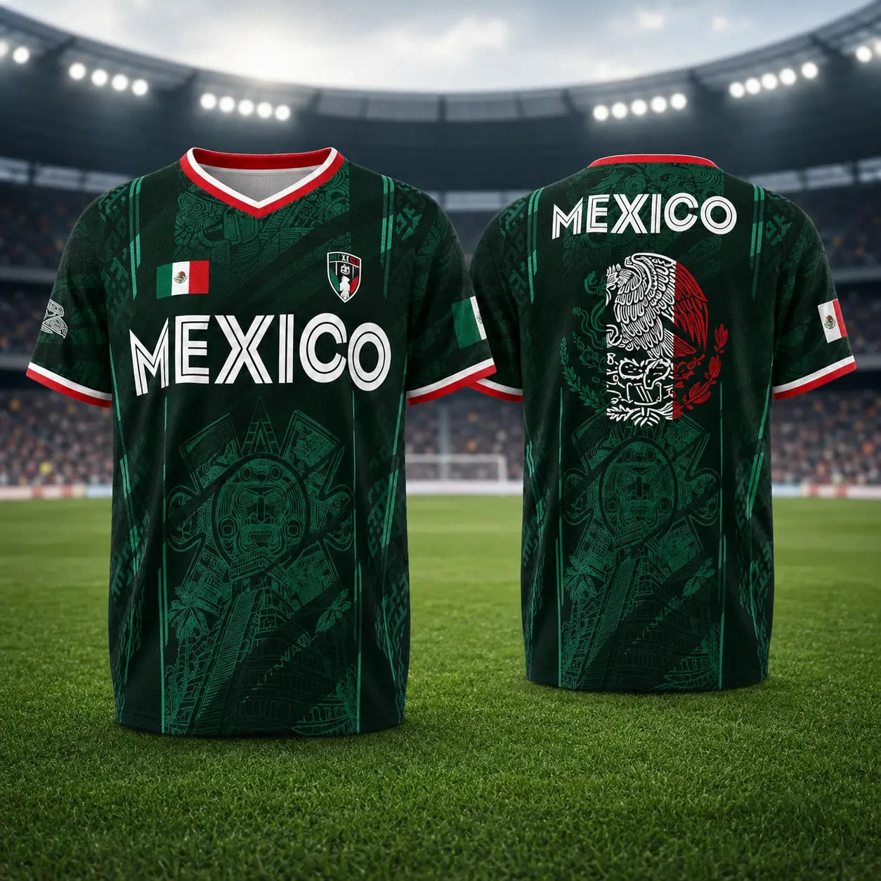 2026 Mexico Retro Pyramid Jersey
