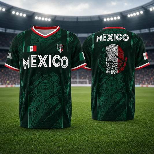 2026 Mexico Retro Pyramid Jersey