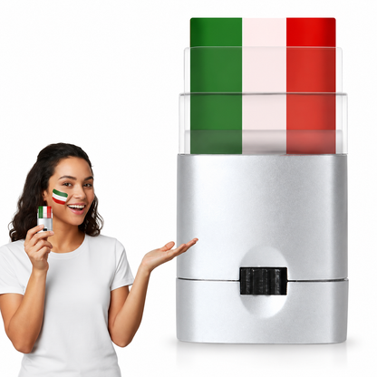 Mexico Flag Face Paint Stick